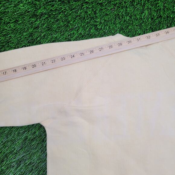 Vintage 80s Denver Sweatshirt Womens Medium 19x23 Yellow - Picture 3 of 14